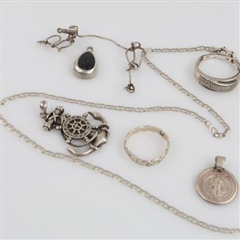 Sterling Silver Jewelry, 7 Pieces