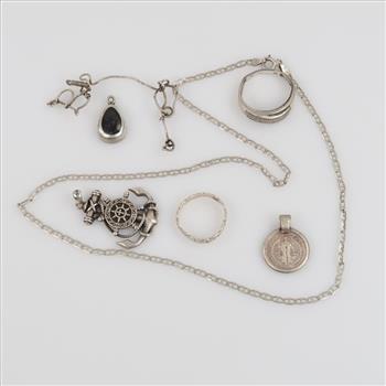 Sterling Silver Jewelry, 7 Pieces