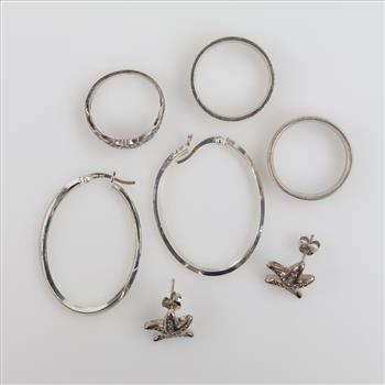 Sterling Silver Jewelry, 7 Pieces