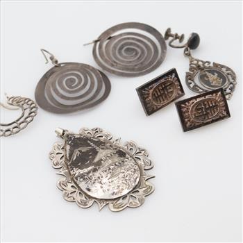 Sterling Silver Jewelry, 7 Pieces