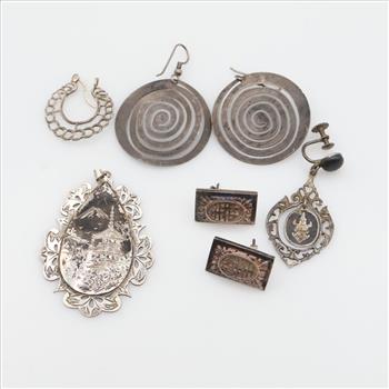 Sterling Silver Jewelry, 7 Pieces