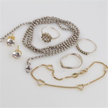 Sterling Silver Jewelry, 7 Pieces