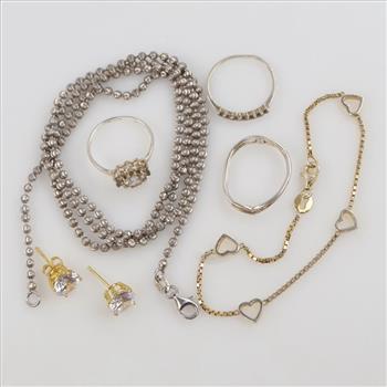 Sterling Silver Jewelry, 7 Pieces