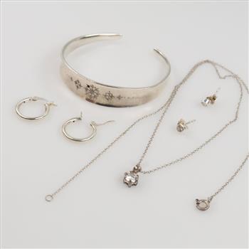 Sterling Silver Jewelry, 7 Pieces