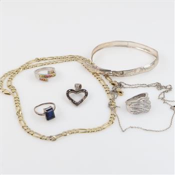 Sterling Silver Jewelry, 7 Pieces