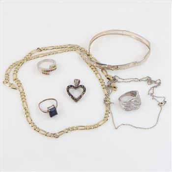 Sterling Silver Jewelry, 7 Pieces