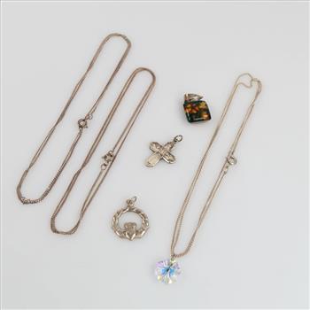 Sterling Silver Jewelry, 7 Pieces