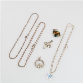 Sterling Silver Jewelry, 7 Pieces