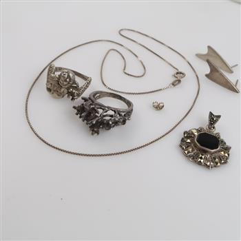 Sterling Silver Jewelry, 7 Pieces
