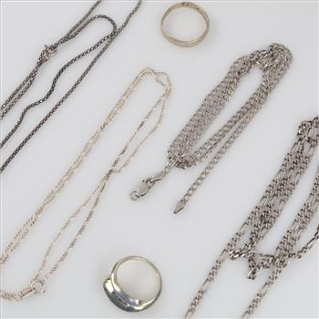 Sterling Silver Jewelry, 7 Pieces