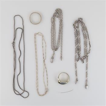 Sterling Silver Jewelry, 7 Pieces