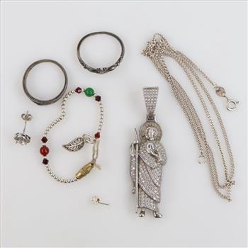 Sterling Silver Jewelry, 7 Pieces