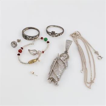 Sterling Silver Jewelry, 7 Pieces