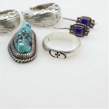 Sterling Silver Jewelry, 7 Pieces