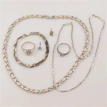 Sterling Silver Jewelry, 7 Pieces