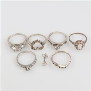 Sterling Silver Jewelry, 7 Pieces