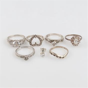 Sterling Silver Jewelry, 7 Pieces