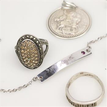 Sterling Silver Jewelry, 8 Pieces