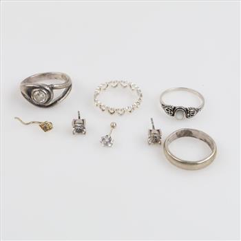 Sterling Silver Jewelry, 8 Pieces