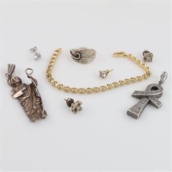 Sterling Silver Jewelry, 8 Pieces