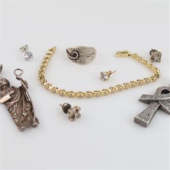 Sterling Silver Jewelry, 8 Pieces