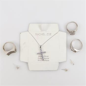 Sterling Silver Jewelry, 8 Pieces