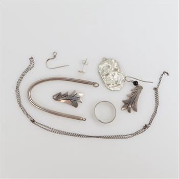 Sterling Silver Jewelry, 8 Pieces