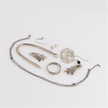 Sterling Silver Jewelry, 8 Pieces
