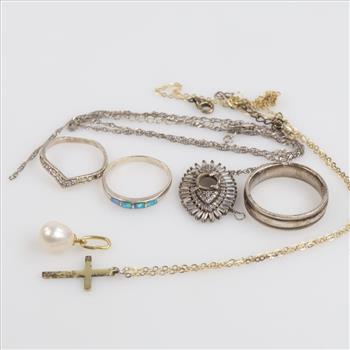 Sterling Silver Jewelry, 8 Pieces