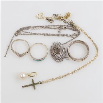 Sterling Silver Jewelry, 8 Pieces