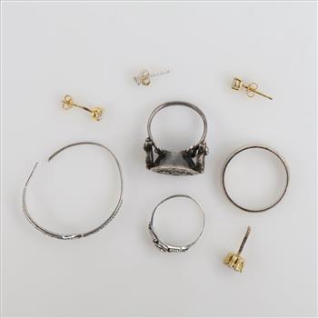 Sterling Silver Jewelry, 8 Pieces