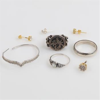 Sterling Silver Jewelry, 8 Pieces