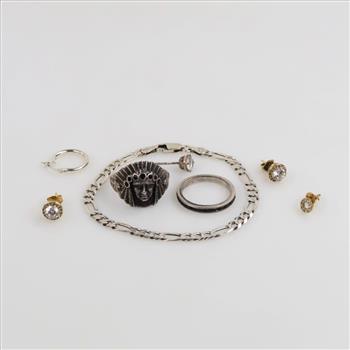 Sterling Silver Jewelry, 8 Pieces