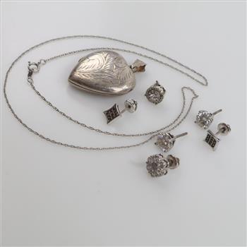 Sterling Silver Jewelry, 8 Pieces