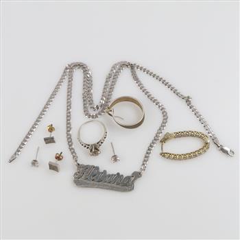 Sterling Silver Jewelry, 8 Pieces