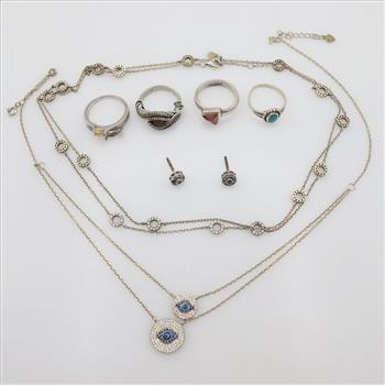 Sterling Silver Jewelry, 8 Pieces