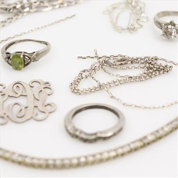 Sterling Silver Jewelry, 8 Pieces