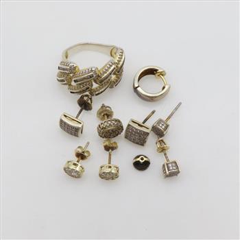 Sterling Silver Jewelry, 9 Pieces