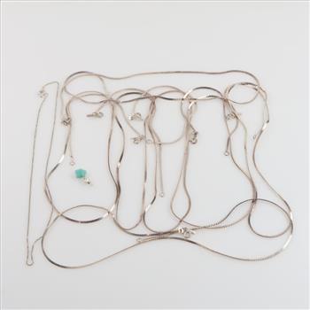 Sterling Silver Jewelry, 9 Pieces
