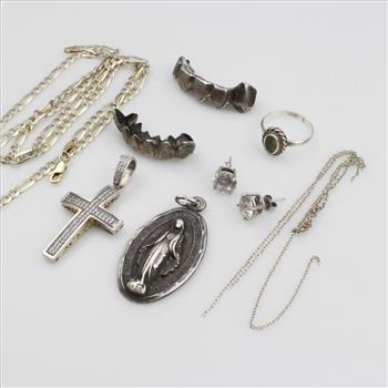 Sterling Silver Jewelry, 9 Pieces