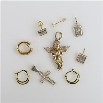 Sterling Silver Jewelry, 9 Pieces