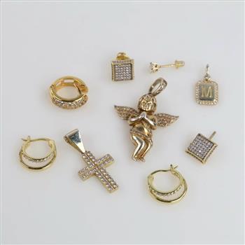 Sterling Silver Jewelry, 9 Pieces