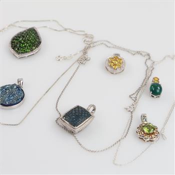 Sterling Silver Jewelry, 9 Pieces