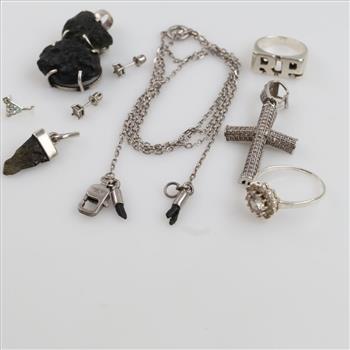 Sterling Silver Jewelry, 9 Pieces