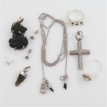 Sterling Silver Jewelry, 9 Pieces