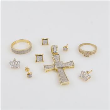 Sterling Silver Jewelry, 9 Pieces