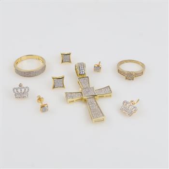 Sterling Silver Jewelry, 9 Pieces