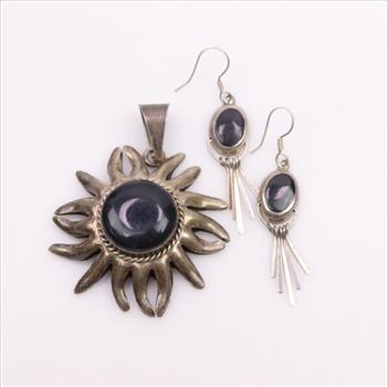 Sterling Silver Jewelry Set, 3 Pieces