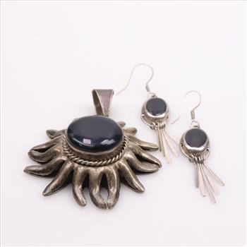 Sterling Silver Jewelry Set, 3 Pieces