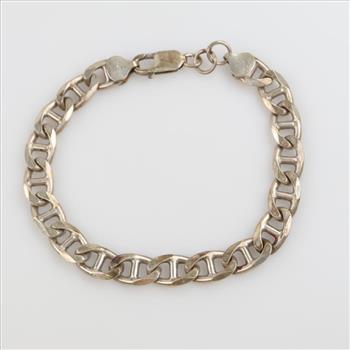 Sterling Silver Mariner Link Bracelet